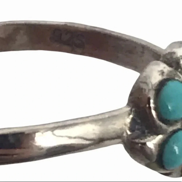 925 TOE RING XS STERLING SILVER BEADED FLOWER ADJUSTABLE OPEN BEACH VACATION - Picture 2 of 12